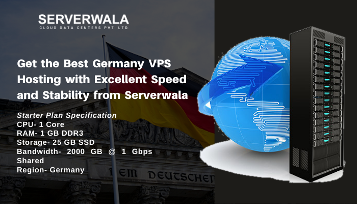 Get the Best Germany VPS Hosting with Excellent Speed and Stability from Serverwala