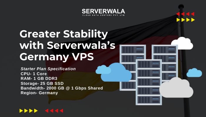 Greater Stability with Serverwala’s Germany VPS
