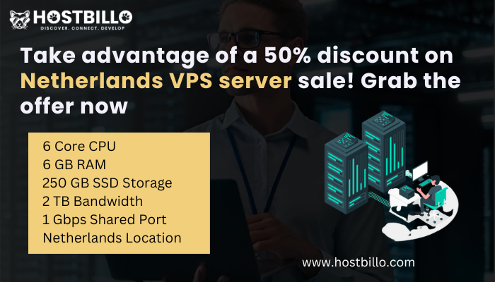 Take advantage of a 50 discount on Netherlands VPS server sale Grab the offer now Take advantage of a 50% discount on Netherlands VPS server sale! Grab the offer now