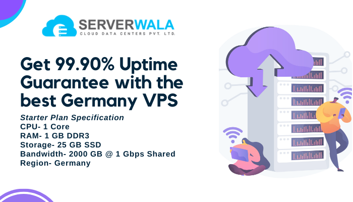 Get 99.90% Uptime Guarantee with the best Germany VPS